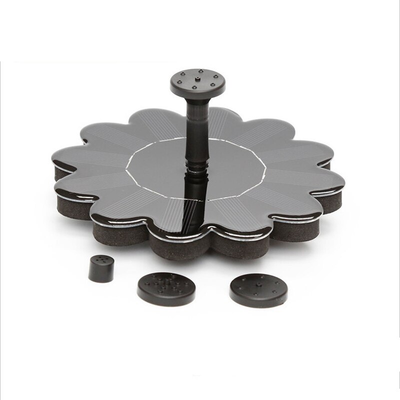 Waterfall Floating Solar Panel Water Fountain Solar Fountain Watering Kit Power Solar Pump Pool Pond Submersible For Garden