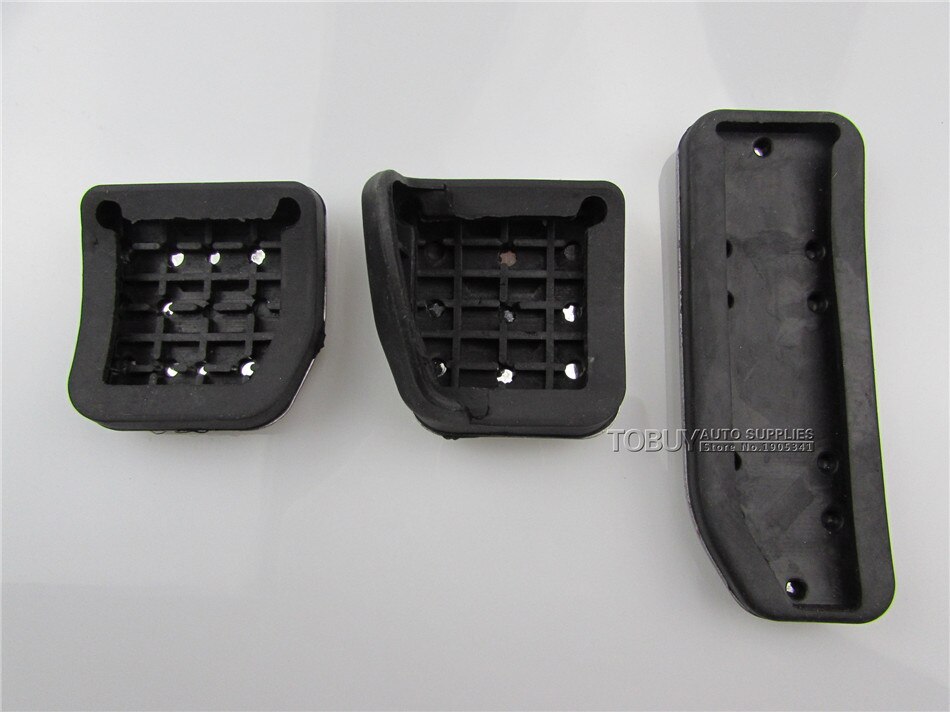 Dee autostyling rempedaal voetsteun pedalen pad voor range rover evoque/discovery sport/freelander 2 mt,  originele stijl gaspedaal