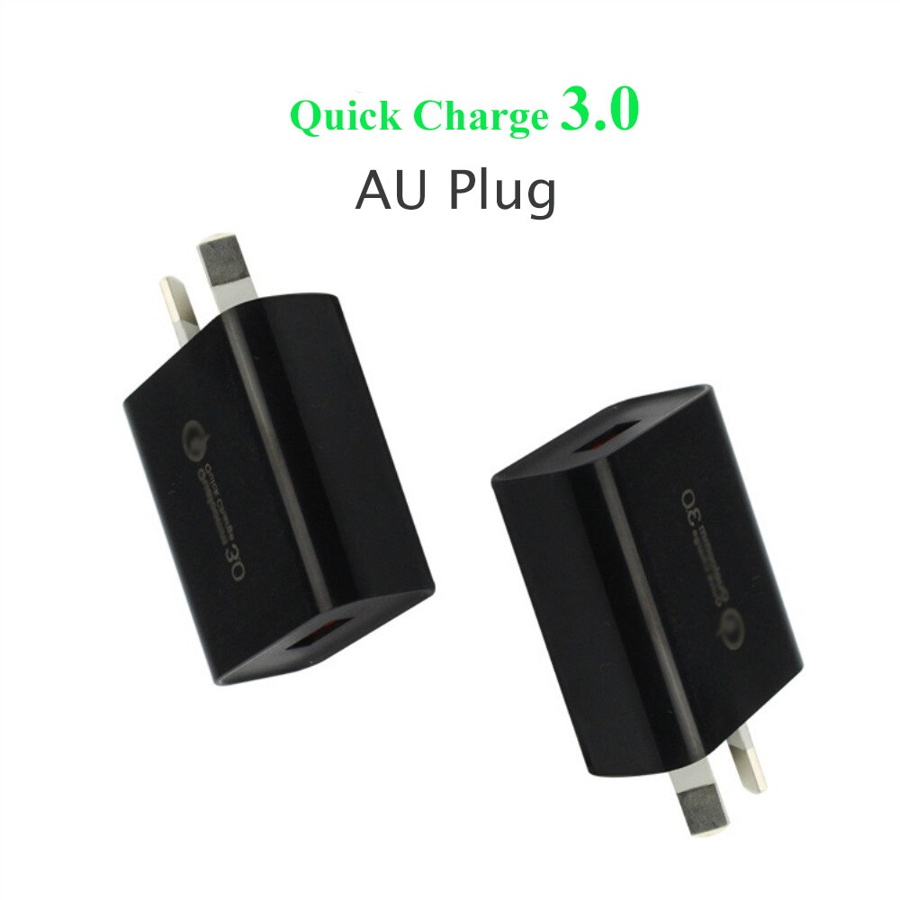 5v 3a 18W Fast Charger Au Plug USB Quick Charge 3.0 for Samsung Huawei Phone 220v USB Charger Hub 3A for iPhone Xiaomi 9v 2a