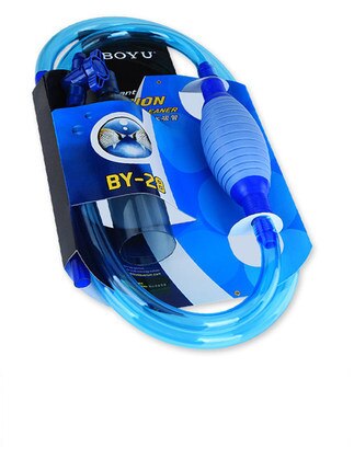 Boyu Brand Top 2.55M Siphon Bodemreinigers Voor Aquarium Aquarium Schoonmaken Wassen Zand Veranderende Water