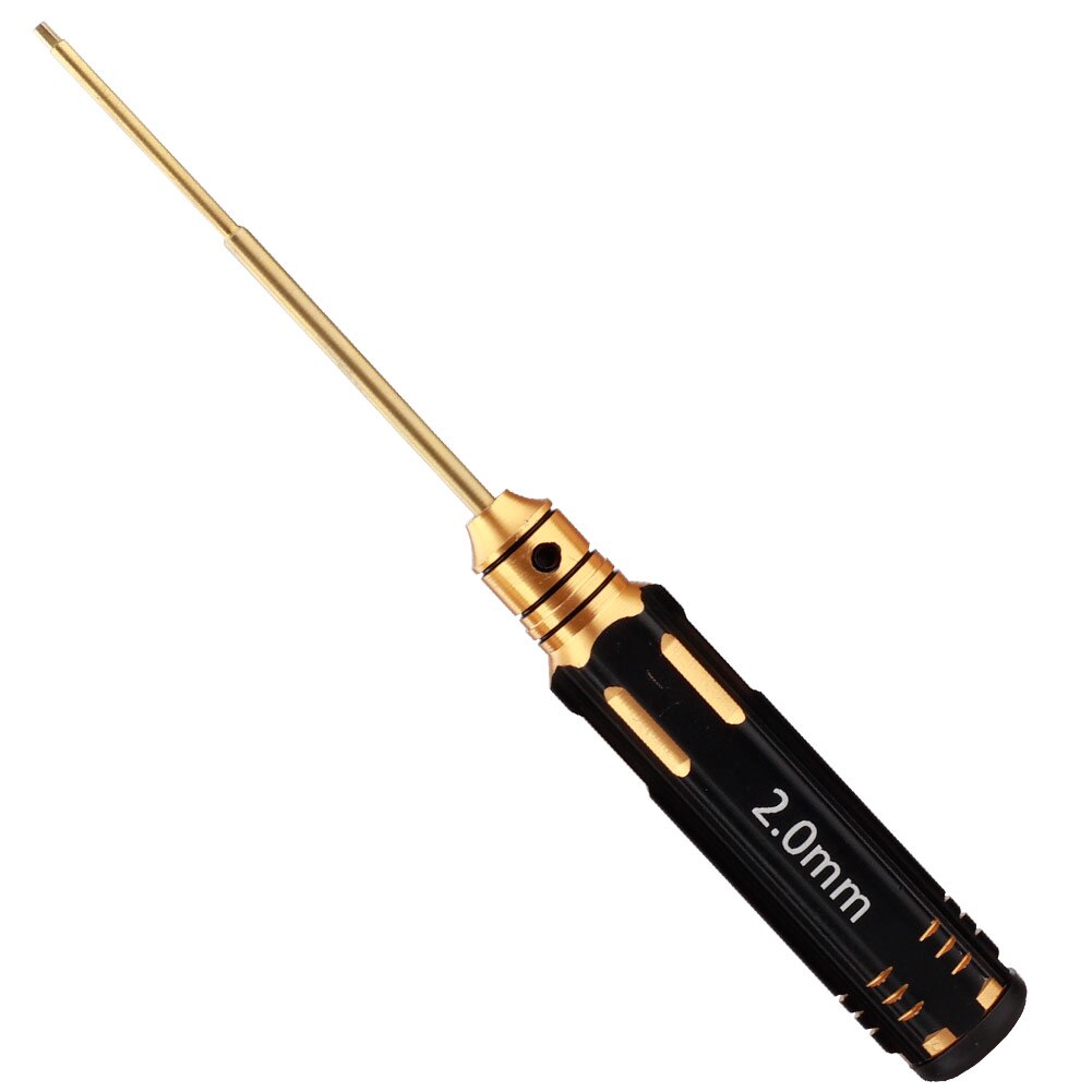 1.5mm 2.0mm 2.5mm 3.0mm Phillips Screwdriver Cross Screw Driver Non-slip Titanium Plating Process Repairing Tool for RC Aircraft