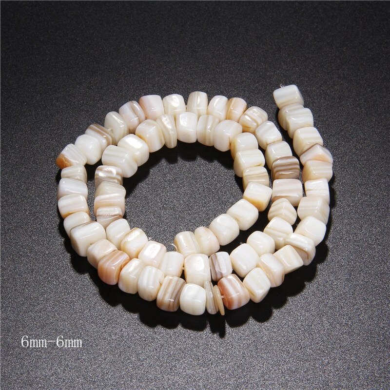 15.5" Natural White Mother Of Shell Irregular Shape Nice Cross Charm DIY Making Women Jewelry Earrings Pendant Pearls Necklace