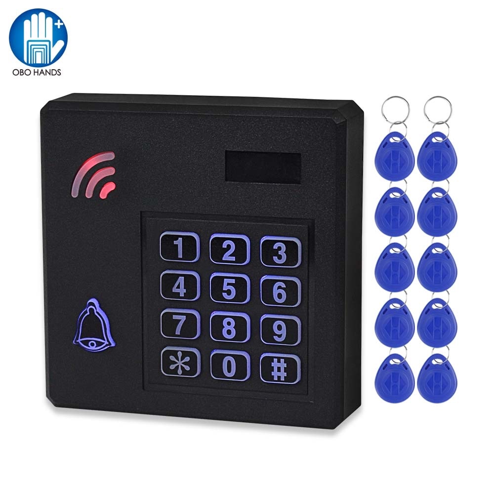 Système de contrôle d&#39;accès étanche IP68, clavier RFID extérieur WG26, contrôleur d&#39;accès, étanche à la pluie avec claviers 125khz pour la maison