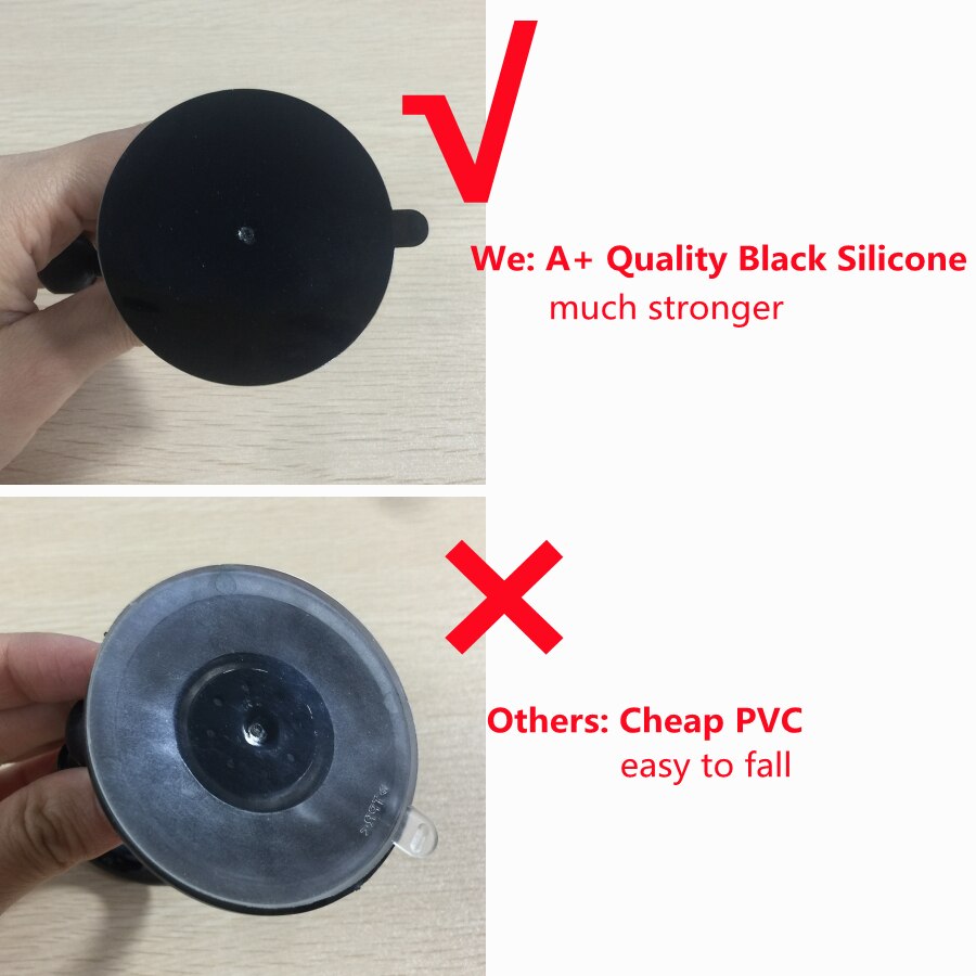 93Mm Uitschuifbare Voorruit Auto Houder 360 Draaibare Car Telefoon Houder Universele Gps Stand Mount Ondersteuning Vensterglas Auto Houder