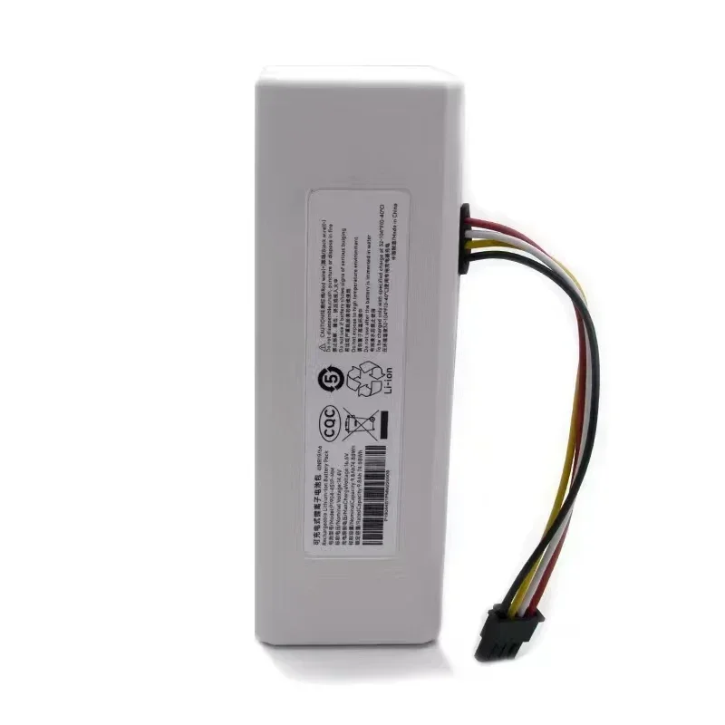 for Xiaomi Robot Battery 1C P1904-4S1P-MM Mijia Mi Vacuum Cleaner Sweeping Mopping Robot Replacement Battery 12800mAh