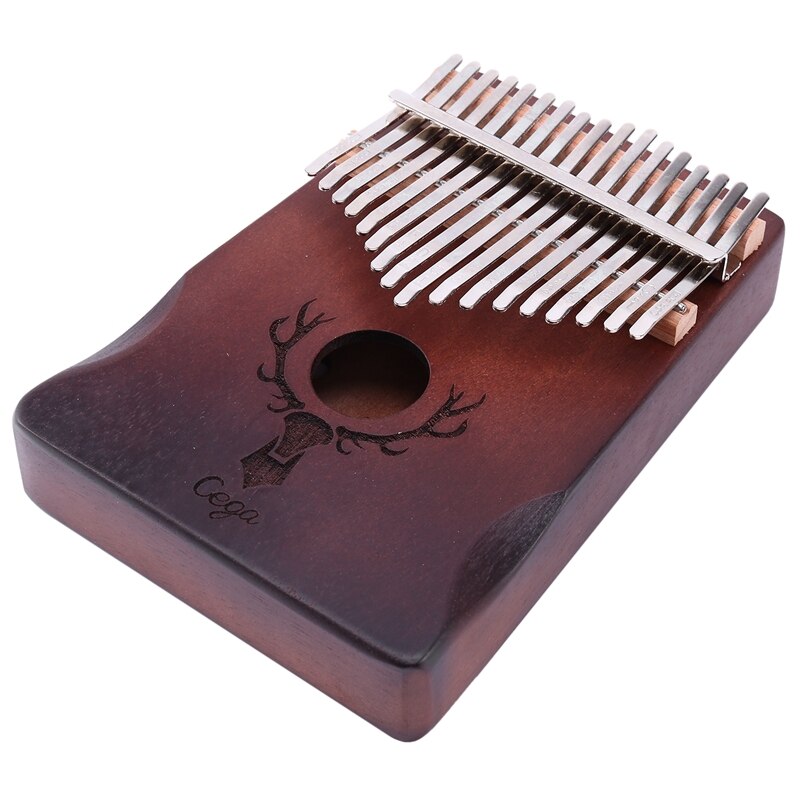 Cega 21 Key Kalimba Acacia Music Instrument Thumb Piano Upgrade Handguard Musical