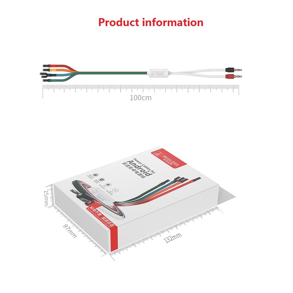 QIANLI téléphone portable cordon d'alimentation pour IPHONE Android HUAWEI XIAOMI VIVO OPPO un bouton Activation câble ligne de Maintenance