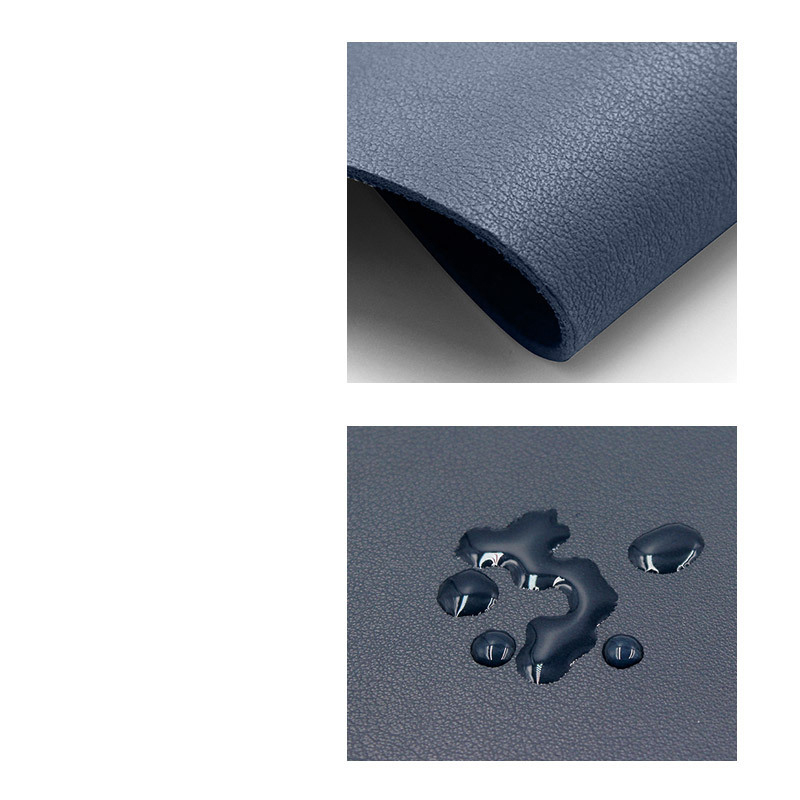 Pu lær musematte antiskli vanntett musematte 25*21cm til pc datamaskin tastaturmatte spilling kontortilbehør skrivebordssett