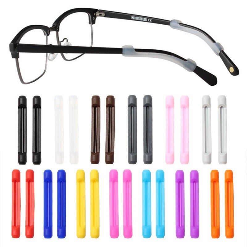 Brillen Anti Slip Siliconen Oorhaak Tempel Tip Houder Bril Accessoires Zachte Sunglass Been Covers