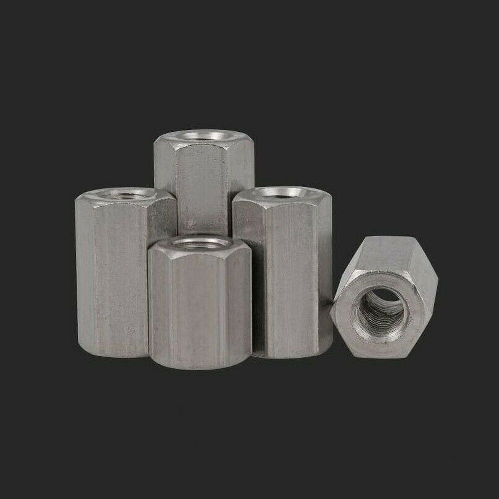 M5 M6 M8 M10 M12 M24 304 stainless steel Hexagon thick nuts hexagon joint nuts