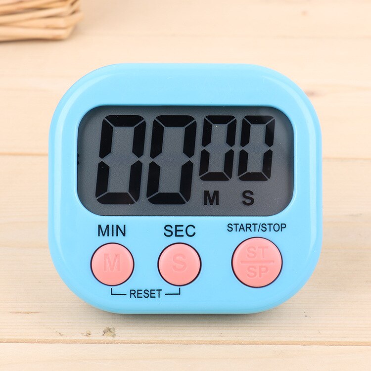 Multi-function Timer Kitchen Baking Timer Countdown Electronic Kitchen Timer Kitchen Gadget: Blue