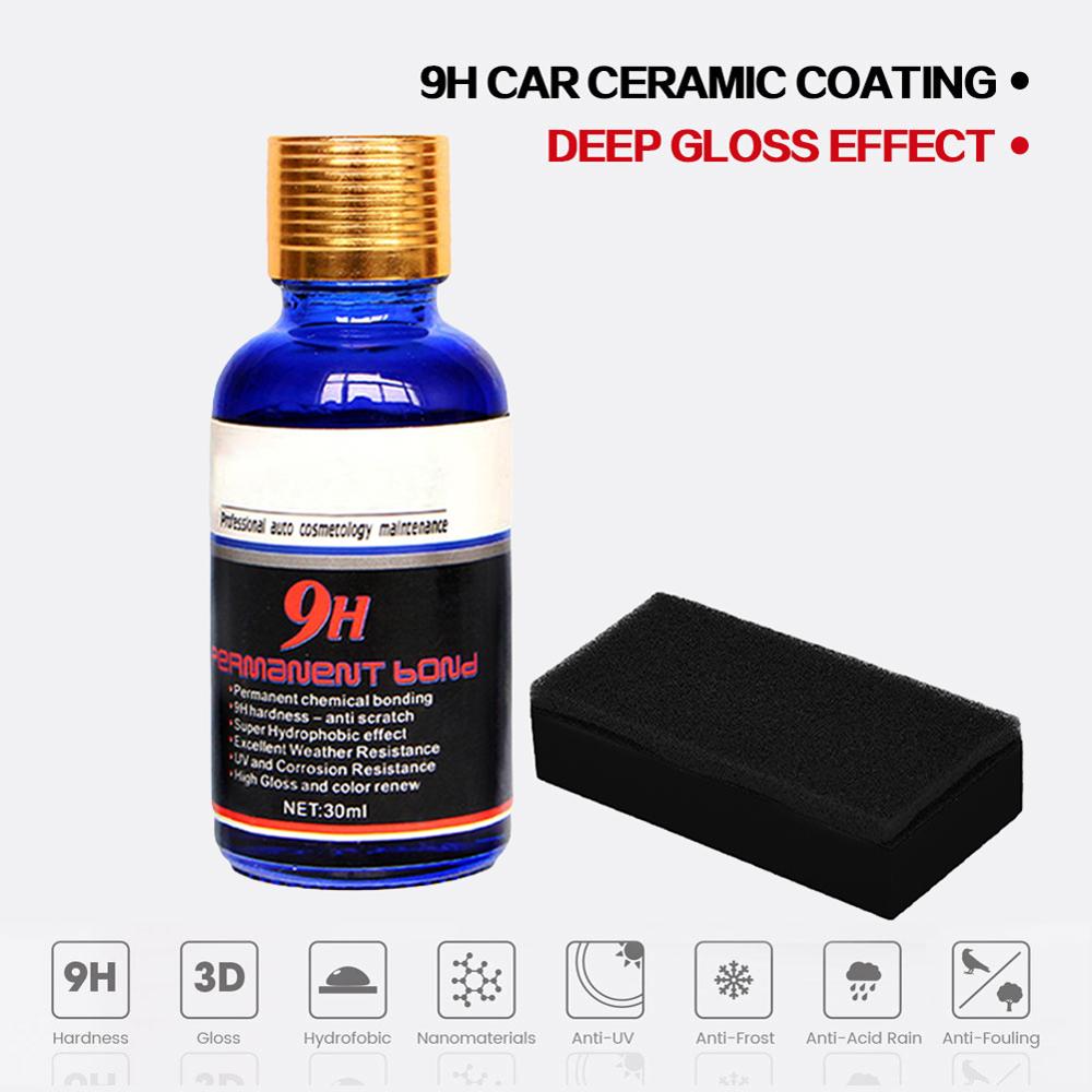 9H Keramische Auto Moto Coating Verf Zorg Auto Vloeibare Glas Nano Hydrofobe Auto Polish Auto Detailing Water Glas Coating liqu