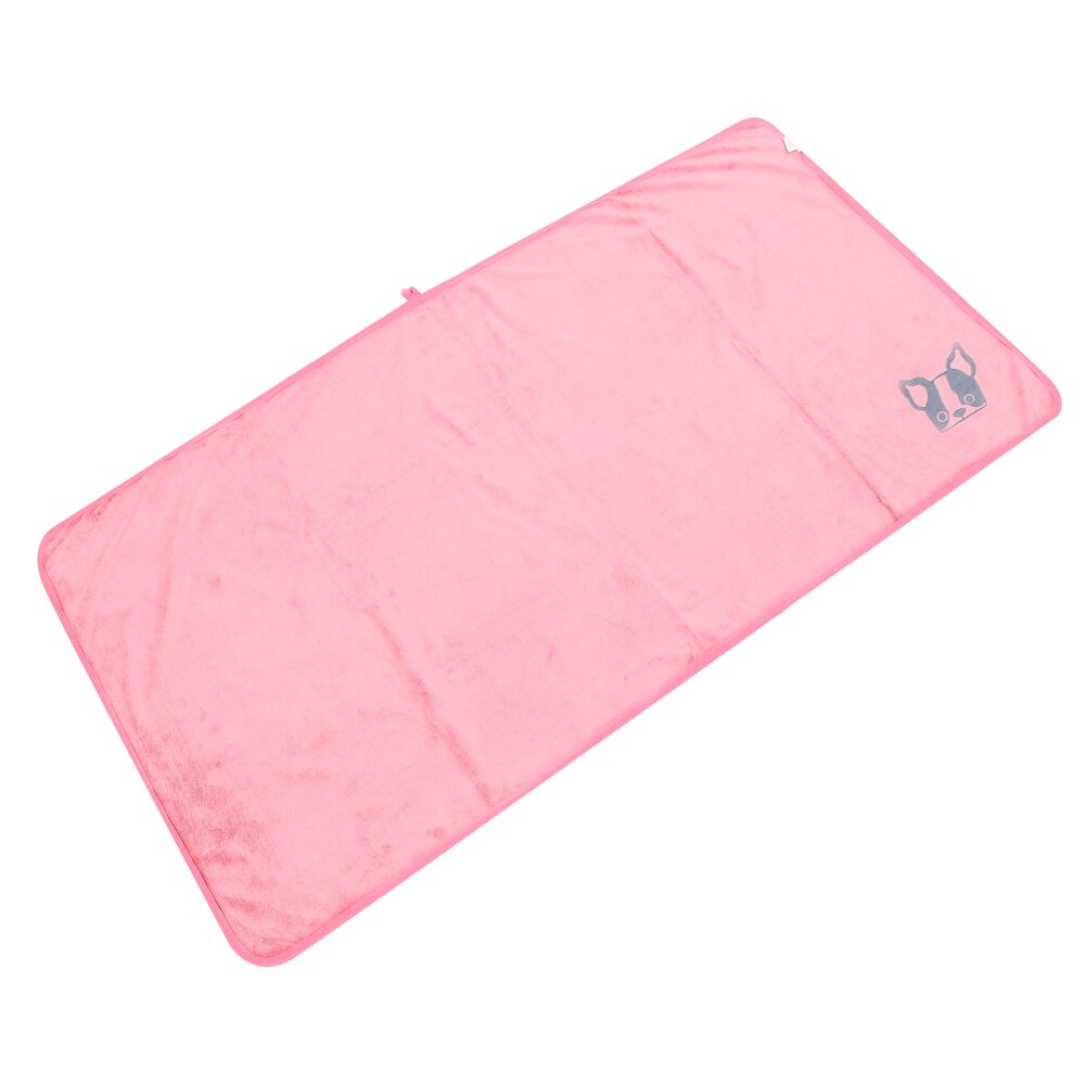 1Pc Chic Sterke Absorberende Rapid Wateropname Handdoek Wateropname Handdoek Huisdier Badhanddoek Badjas Voor Volwassenen: Pink