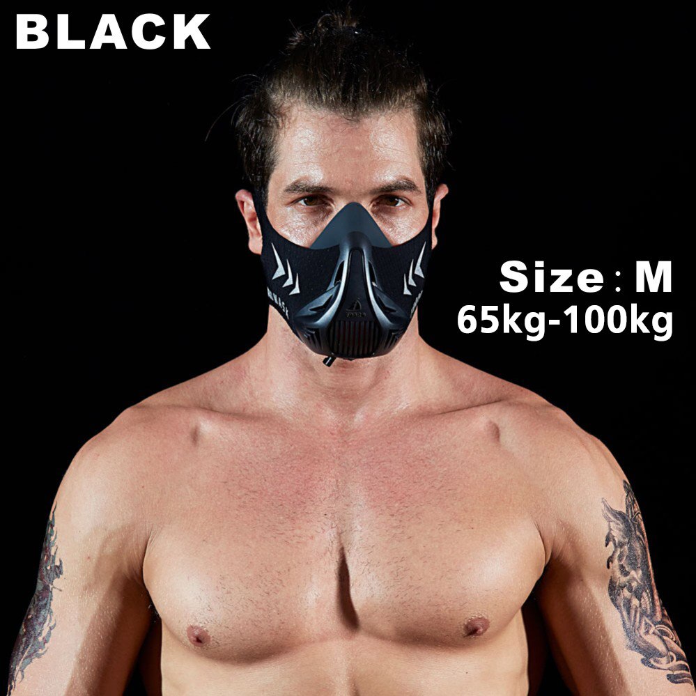 Fdbro træning sport maske gym udstyr motion cykling ridning ansigtsmasker køre fitness sport maske 3.0 cykling ansigtsbeskytter: Ny taske m
