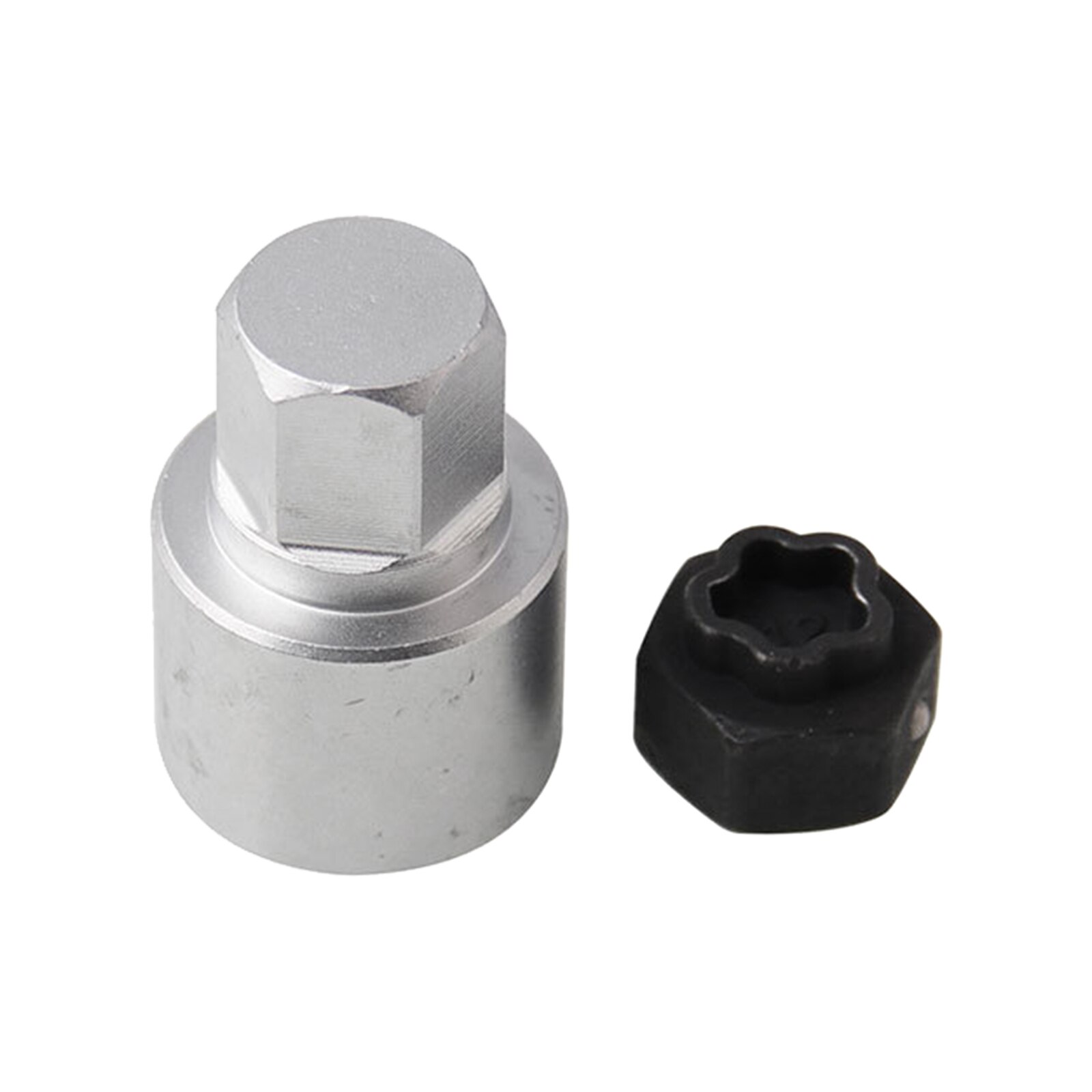 Bil låsing hjul bolt mutter fjerning nøkkel med adapter for bmw 1 2 3 biler