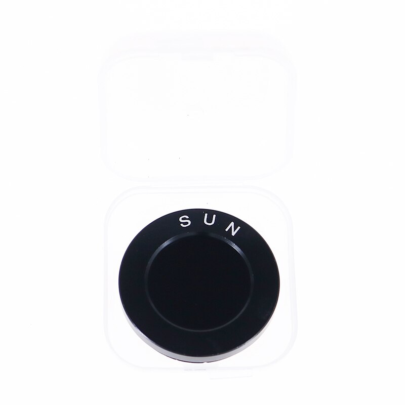 1.25 "Astro filtres de couleur noire pour télescopes astronomiques oculaires lentille planètes filtre de nébuleuse M28x0.6 métrique fil fin