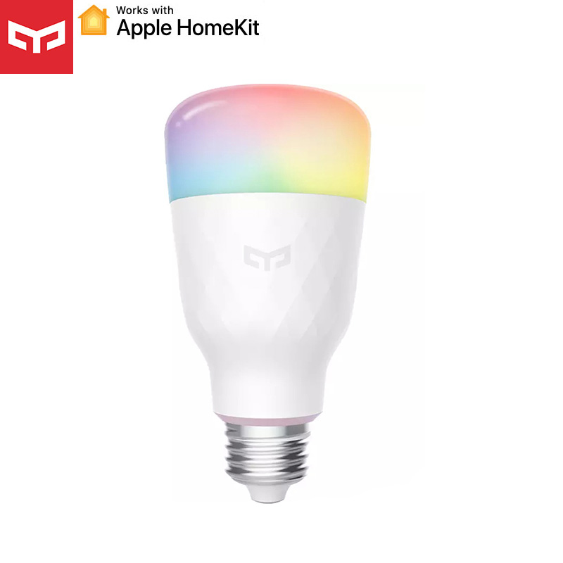 Versión de Actualización) bombilla LED inteligente yeelight lemon 1S colorida 800 lúmenes 10W bombilla inteligente de limón funciona con Apple homekit: Yeelight 1S