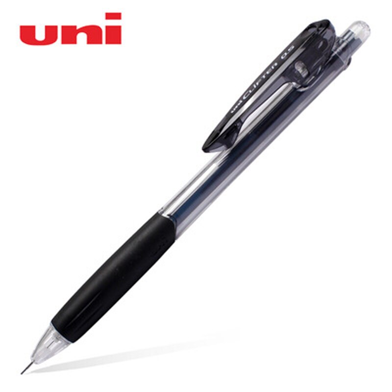 Portalápices mecánico japonés UNI de 0,5mm, M5-118 de lápiz de Color para la escuela, suministros de escritura de oficina, 6 colores disponibles, 1 unidad: 1pc Black 0.5mm