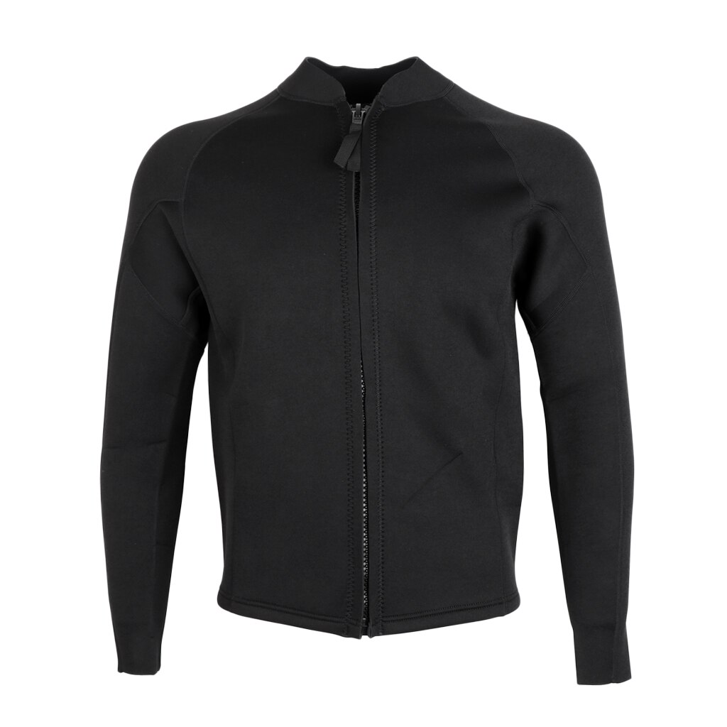 Men's 3mm Neoprene Long Sleeve Wetsuit Jacket Top - Scuba Diving, Surfing, Swimming