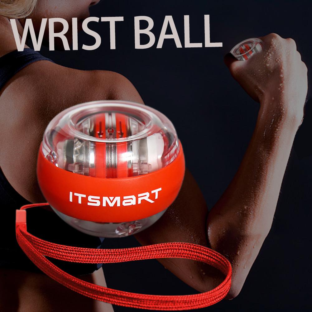 Hand Exercise toys Magic Wrist Ball Illuminated Wrist Self-illuminating Super Gyro Toy Wrist Force Training Fitness Toys
