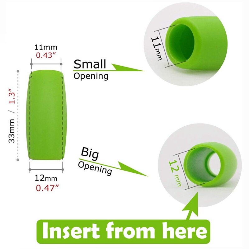 12mm multi-zabarwienie jedzenie stopień silikon słoma porady pokrywa miękkie wielokrotnego użytku metalowe słomkowe dysze ze stali nierdzewnej pasują tylko robić szerokości 1/2"