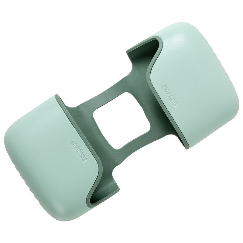 Justerbar vask hylle såpesvamp avløpsstativ oppbevaringskurvpose kranholder baderomsholder vask kjøkkentilbehør verktøy: 05