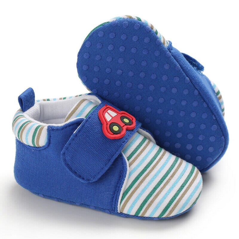 Märke tecknad höst barnskor andas casual tjejer sportskor barn casual sneakers baby löparskor skor: Blå / 7-12 månader