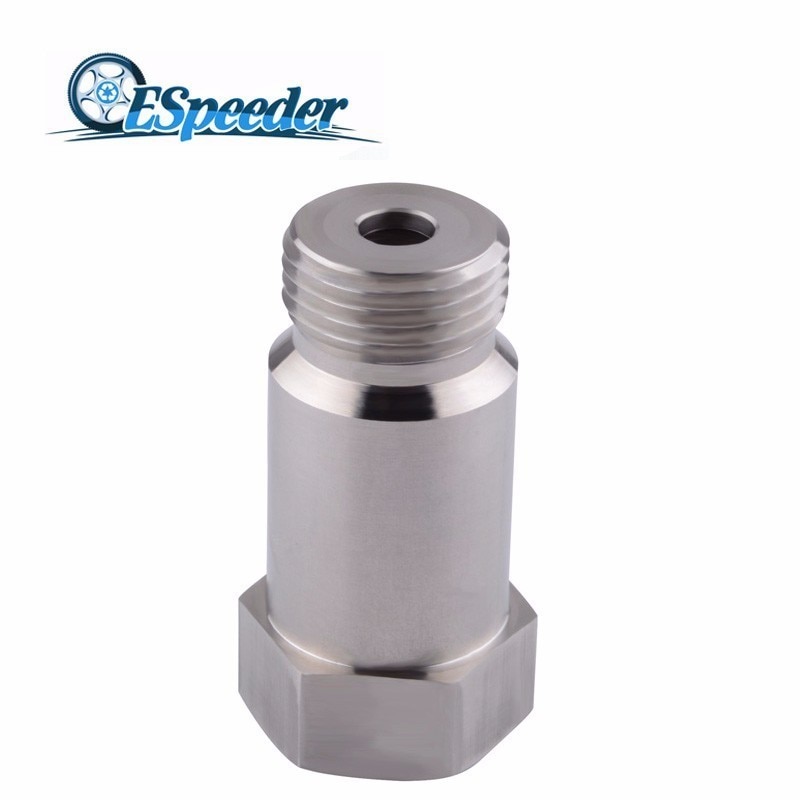 ESPEEDER Universal O2 Sensor Spacer Adapter Isolator Extender 45mm Oxygen Sensor Adapter M18 x1.5 Bung HHO Adapter