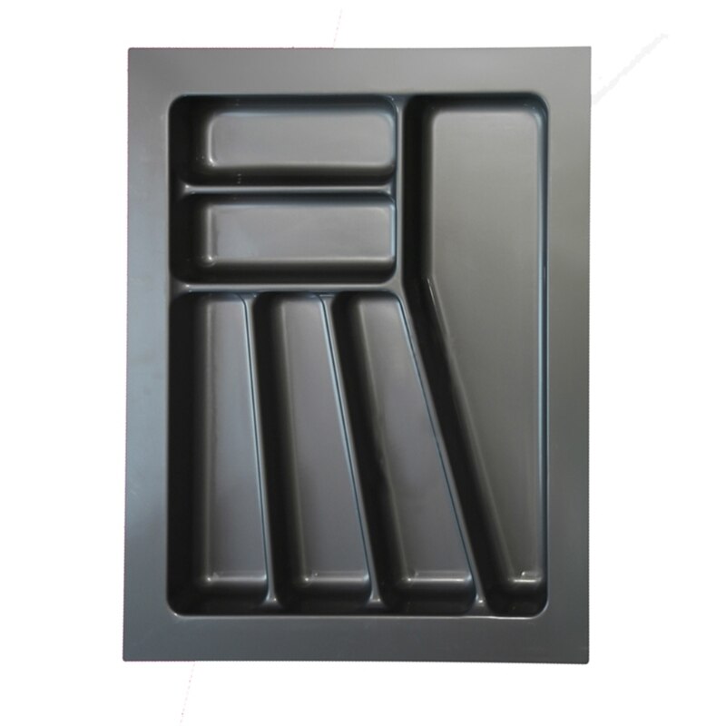 1 Pc ABS Kitchen Drawer Organizer Tray Cabinet Chopsticks Spoon Cutlery Storage Box Plastic Drawer Compartment Divider Tray