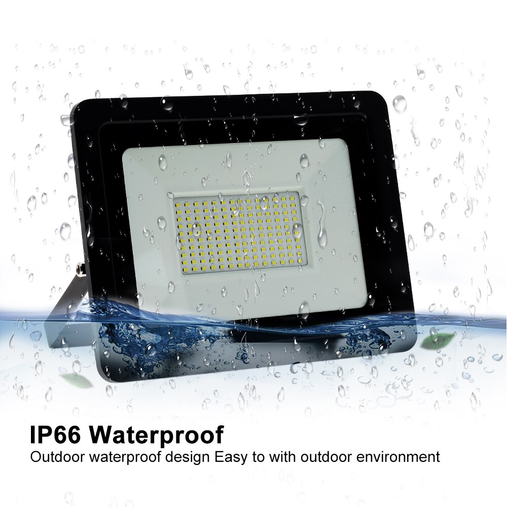 LED Spotlight 220V 10W 20W 30W 50W 100W LED Floodlight Waterproof IP66 Wall Outdoor Lighting Spot Light.