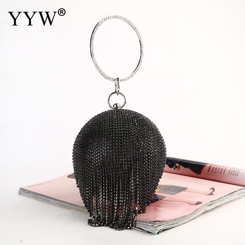 Clutch Portemonnees voor Vrouwen Kwastje Avond Clutch Bag Sparkly