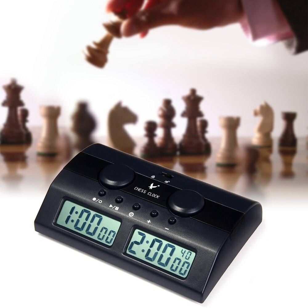 LEAP PQ9902C Multifuctional Digital Chess Clock Count Up Down Chess Alarm Timer Reloj Ajedrez Temporizador Game Competition