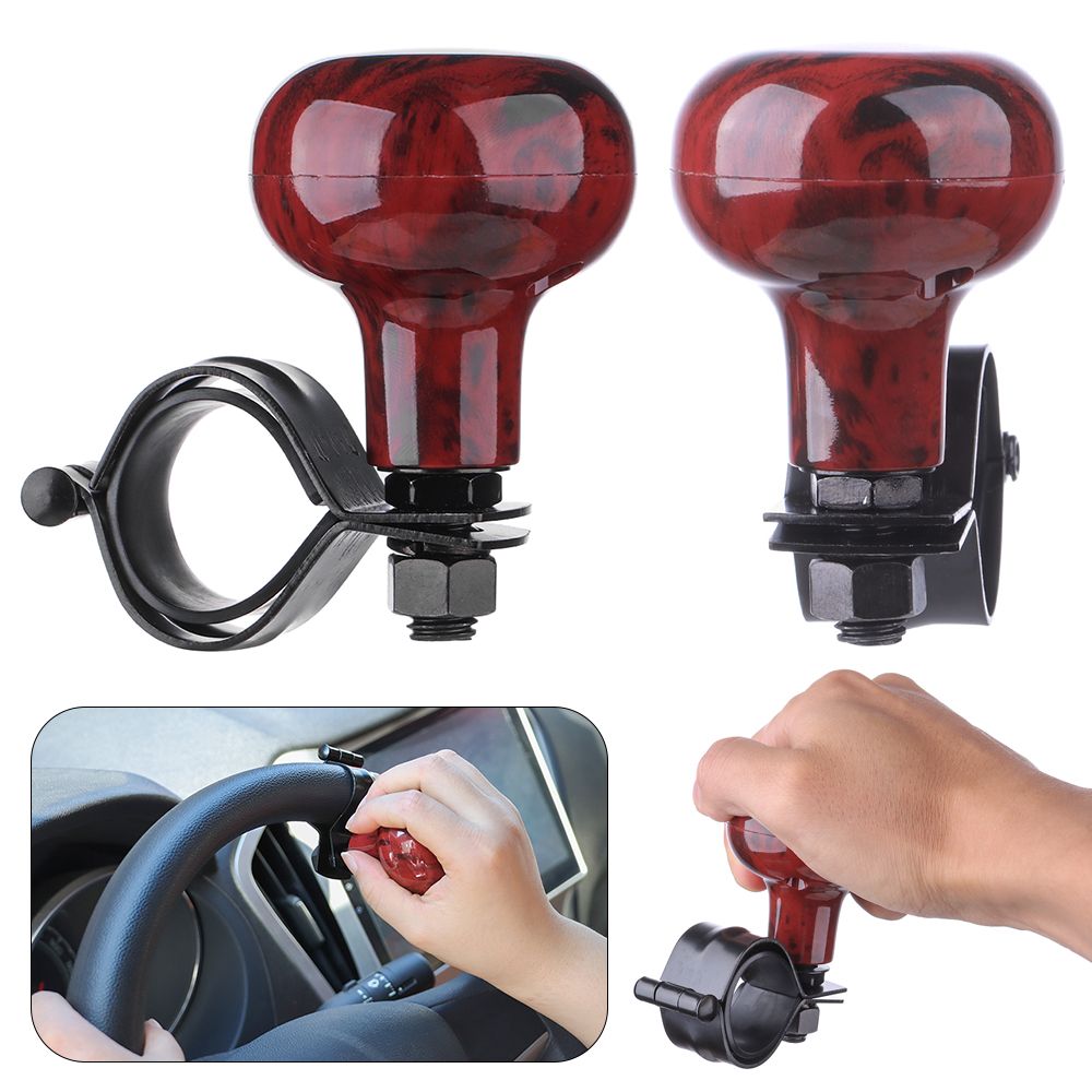 Universal Steering Wheel Spinner Knob Power Handle Spinner Easy Turn Steering Ball Spinner for Vehicles Car Truck Accessories