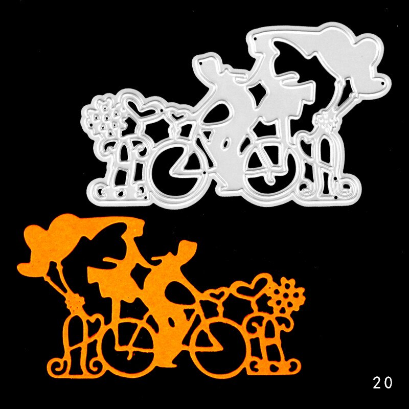 DIY Romantic Wedding Decoration cutting dies stencils embossing card for scrapbooking card album decorative metal crafts.: Dies-020