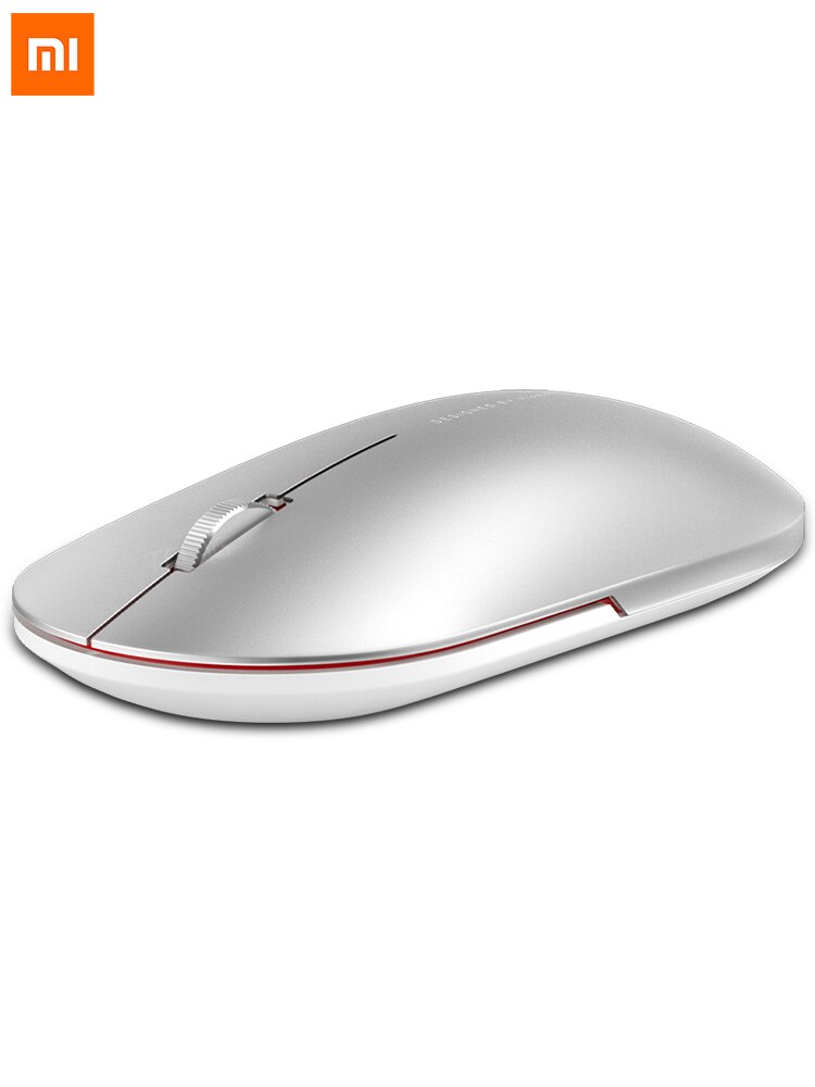 Original Xiaomi Maus Tragbare Drahtlose Spiel Maus 1000dpi 2,4 ghz Bluetooth Maus Link Optische Maus Mini Metall Maus