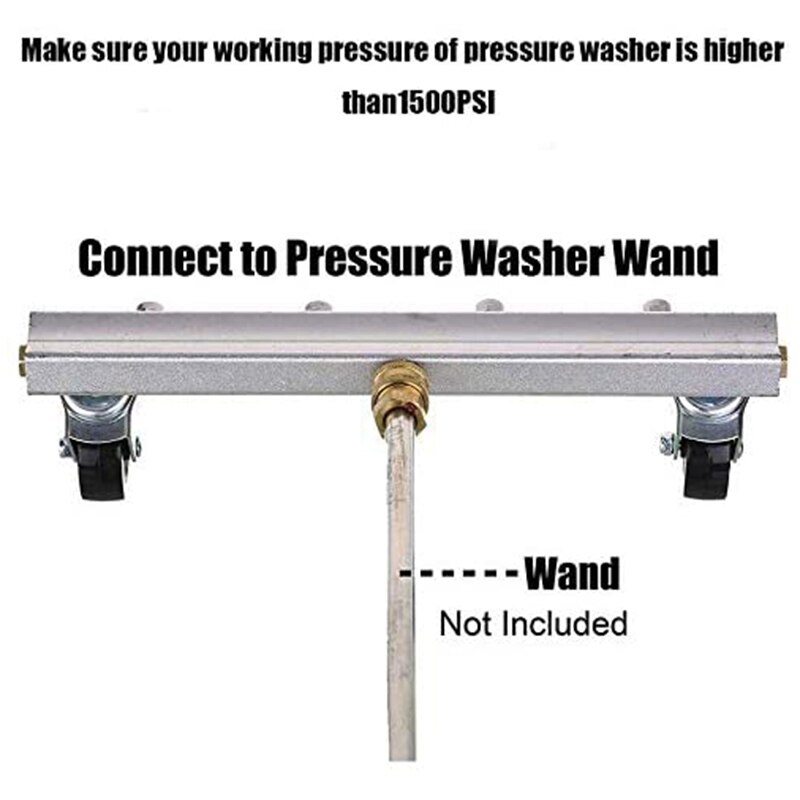for Karcher K2K3 K4 K5.13 Inch High Pressure Washer Water Broom, for Road Cleaning Electric Washer Cleaner