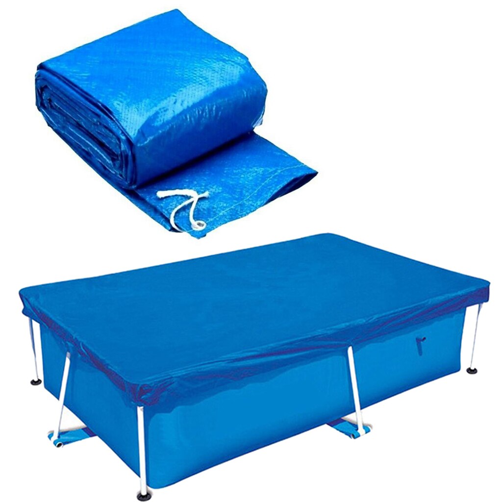 Durable Tarp Tarpaulin Garden Swimming Pool Cover Folding Paddling Pool Sheet