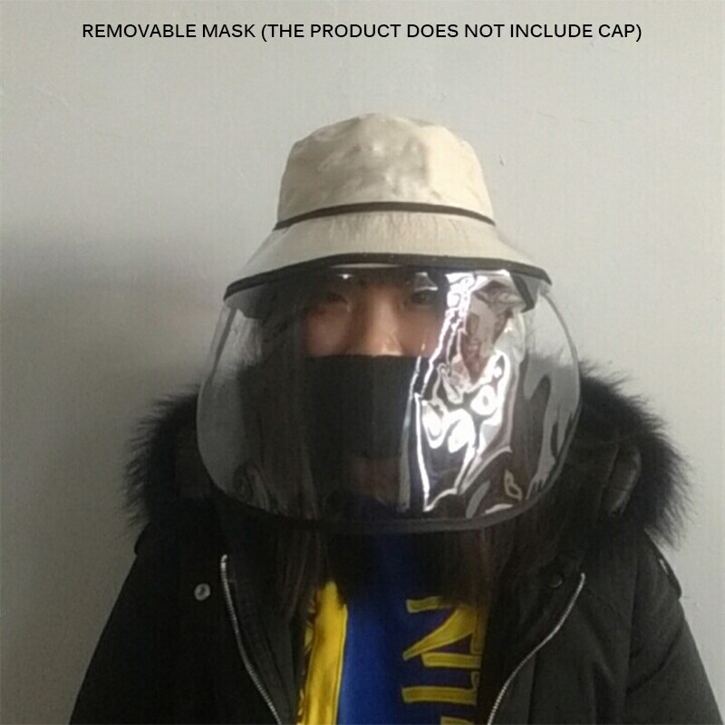 Multi-función de protección de la tapa del sombrero de protección de los ojos Anti-niebla a prueba de viento sombrero Anti-Saliva cubierta de la cara