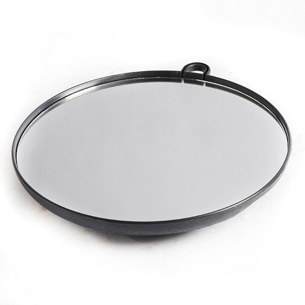 Barber Mirror Large Round Handheld Salon Hairdresser Makeup Mirror