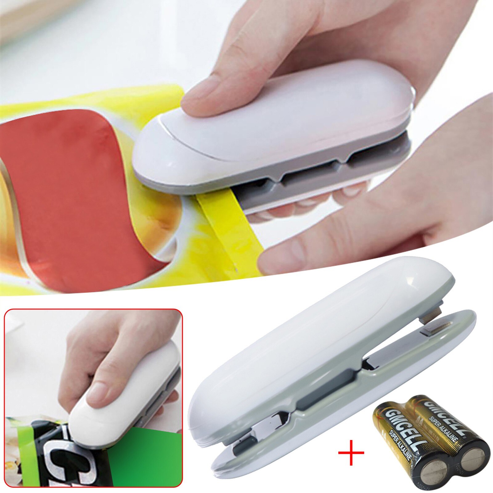 Portable Sealing Tool Heat Mini Tools Food Clip Heat Sealing Machine Sealer Home Snack Bag Sealer Kitchen Utensils Gadget Item