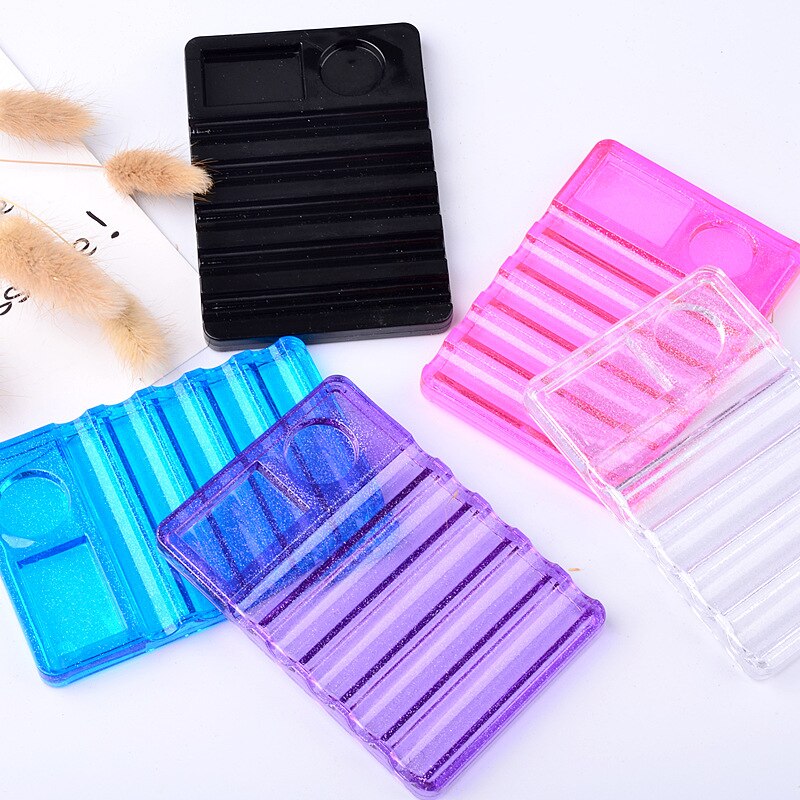 Artlalic 1 Pc Plastic Nail Art Borstel Penhouder Display 4 Kleuren Nagels Gereedschap Voor Uv Gel Polish Brush Decoratie pen Carrier