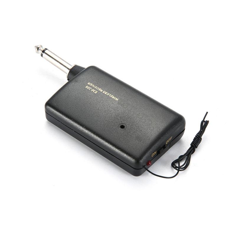 Eastvita KM208 Draadloze Microfoon Kraag Clip-On Draagbare Hals Microfoon Met Fm Zender Ontvanger Revers Clip Mic Microfoon