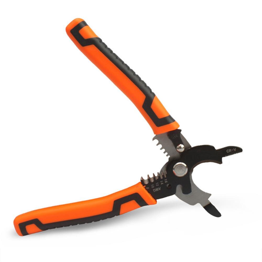 Multifunctional Crimping Pliers wire stripper Cutter Crimper Automatic Terminal Crimping Plier Tools Manganese Alloy Hand Tool: type6
