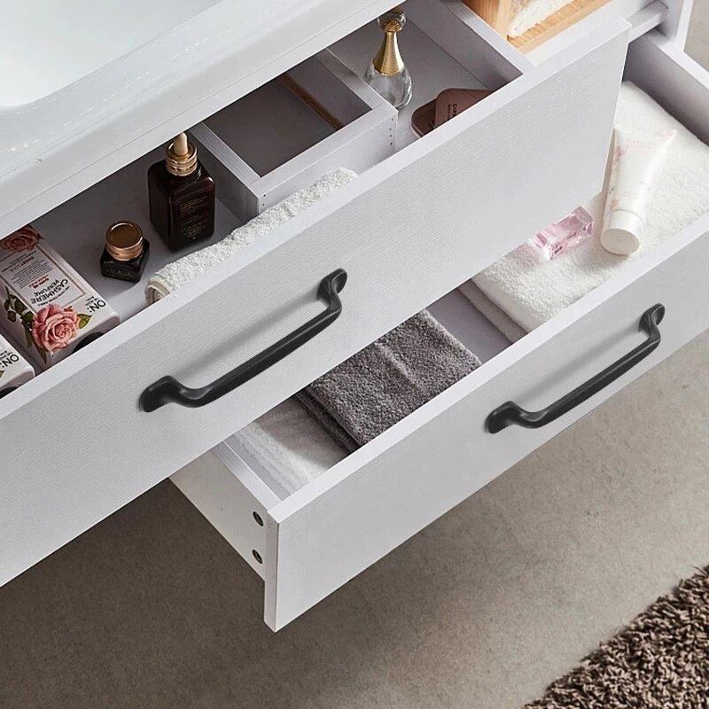 NIKKY HOME Cabinet Knob 4 Pack Flower Drawer Knob Decorative Vintage - View #6