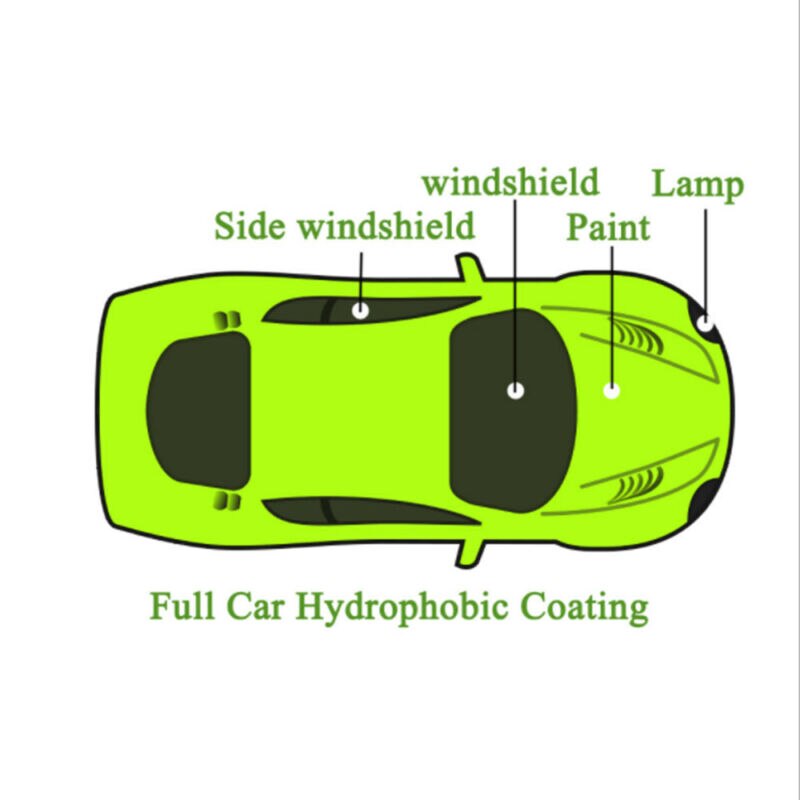 Solution Hydrophobic Coating Windshield Supplies Waterproof 1pcs Bottle