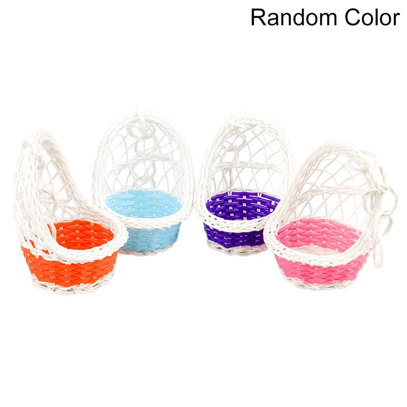 Swing Nest Cages Hanging bed Hamster Hammock Iron Garden Decorative Parrot Basket Small Pet Cradle Weaving Nest Hanging Bed