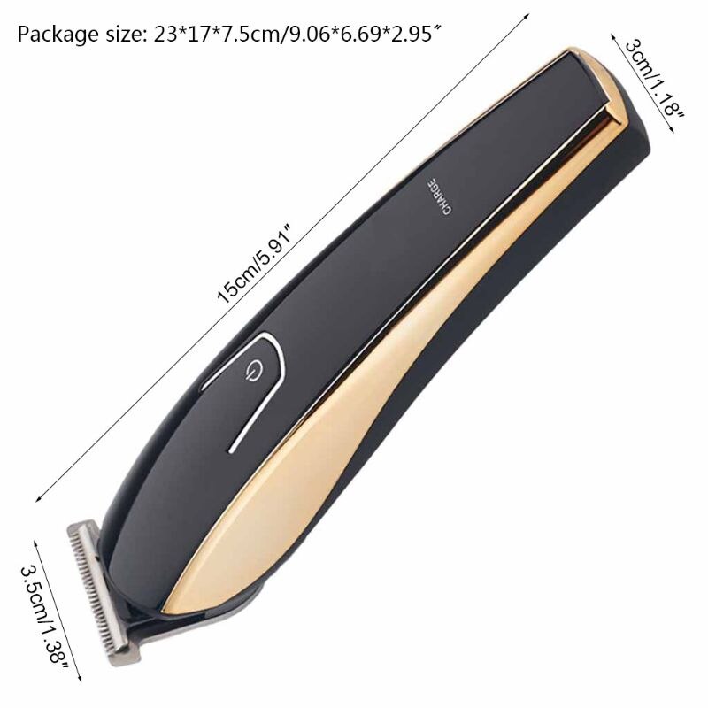 O Envio gratuito de Cabelo Elétrico Clippers Set para Homens USB Sem Fio de Cabelo Elétrico Trimmer Shaver