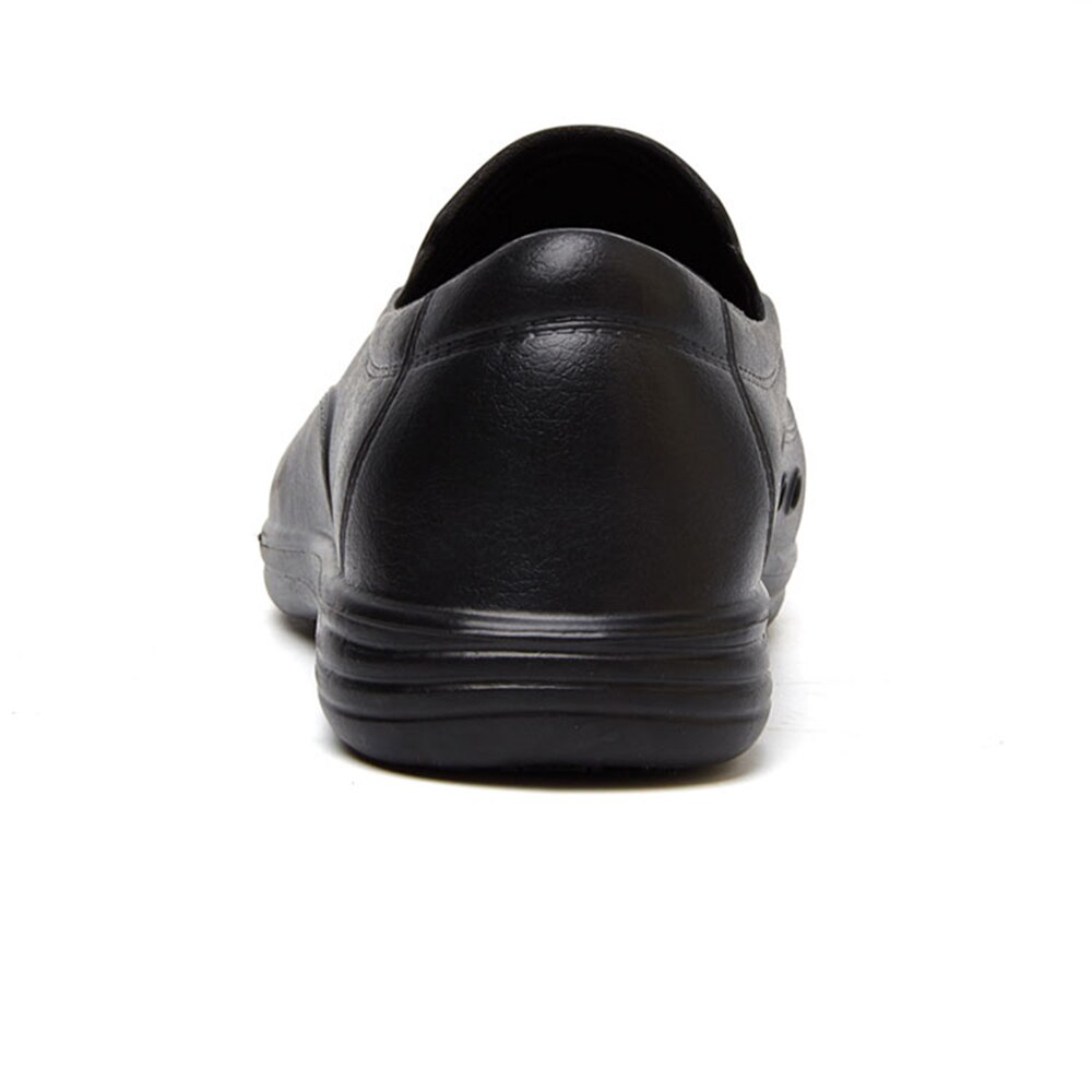 Hommes de Restaurant hôtel Top Chef cuisine ouvrier chaussures noir antidérapant étanche à l'huile mâle cuisson chaussures chaussure