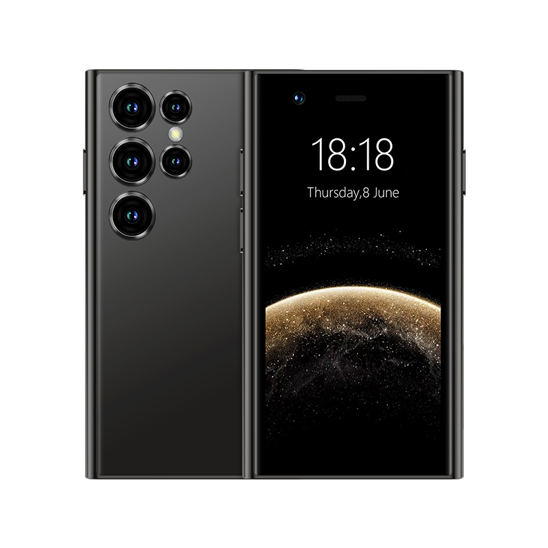 El teléfono inteligente 4G más pequeño del mundo, SOYES S24 Pro Max de 3 pulgadas, hace un debut impresionante. Desbloqueo facial+Selección multicolor 2400mAh: Negro
