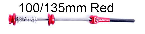 Mountainbike Carbon Ti Spiesjes 100/135Mm Mtb Fiets Hubs Snelspanner: 100 135mm red